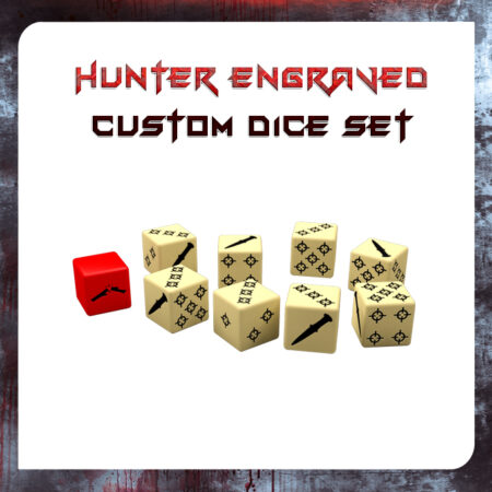 Hunter Engraved Dice